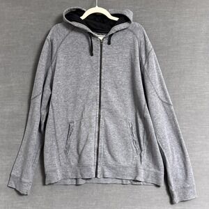 carbon 2 cobalt Hoodie XL Gray Full Zip Jacket
